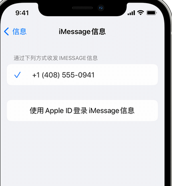 民众镇apple维修iPhone上无法正常发送iMessage信息 