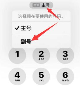 民众镇苹果14维修店分享iPhone 14 Pro Max使用副卡打电话的方法 